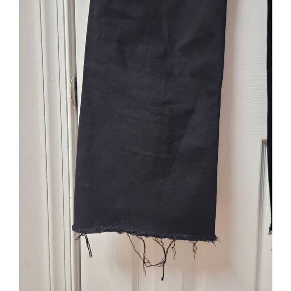 TRN Frayed Hem Wide Leg Jeans 24 - Picture 8 of 11